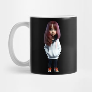 hermosa niña Mug